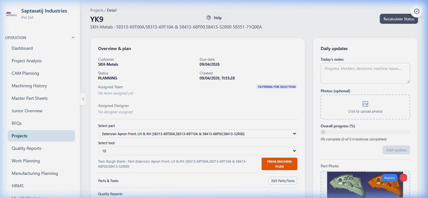 Stratos planning board